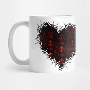 I heart Satan Mug